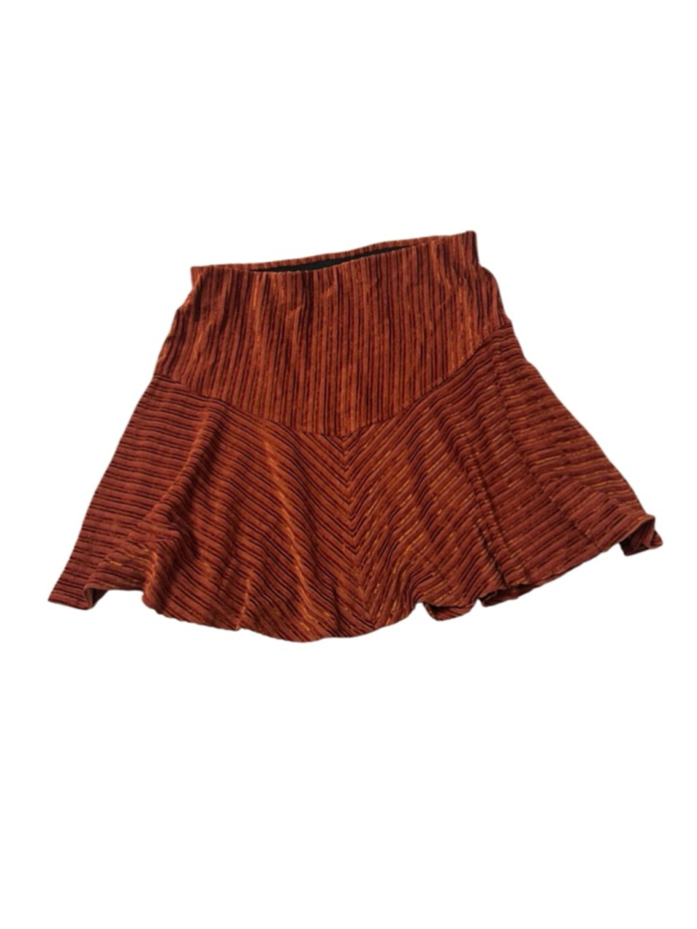 Free People Camden Ribbed Mini Skirt L - Picture 2 of 8